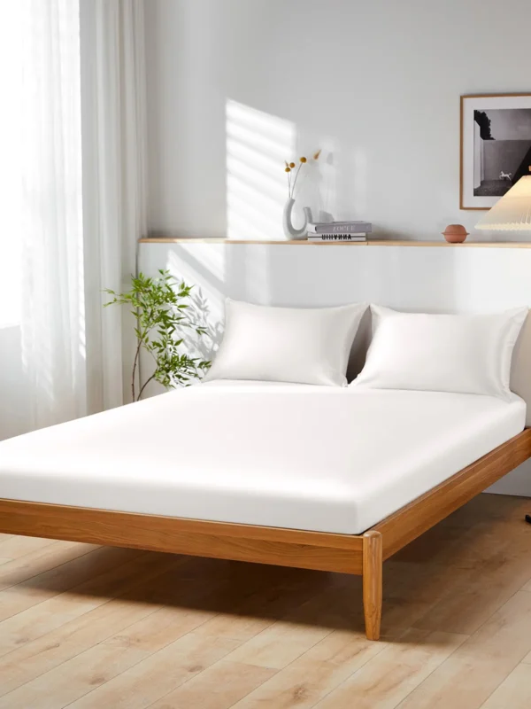 19 Momme Silk Fitted Sheet Set (3Pcs) - Image 4