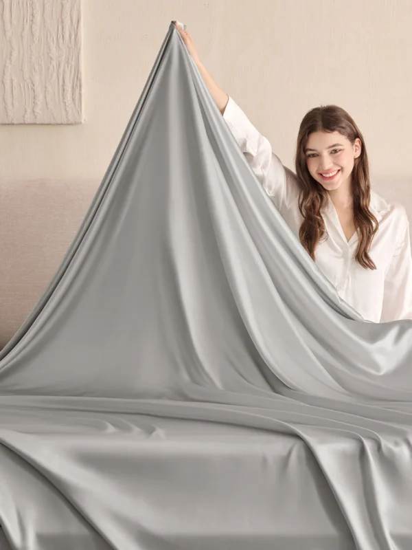 19 Momme Silk Flat Sheet - Image 5
