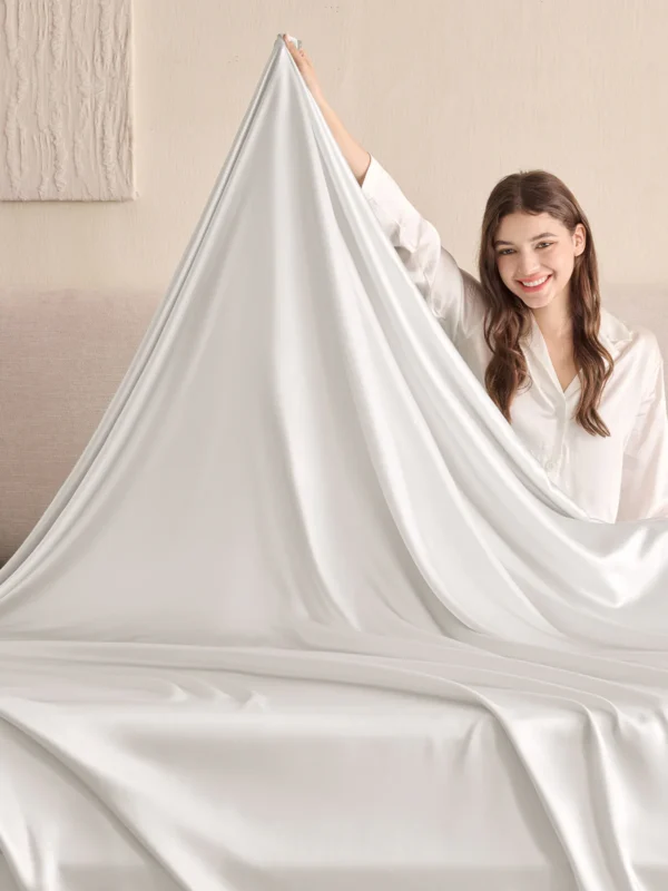 19 Momme Silk Flat Sheet - Image 2