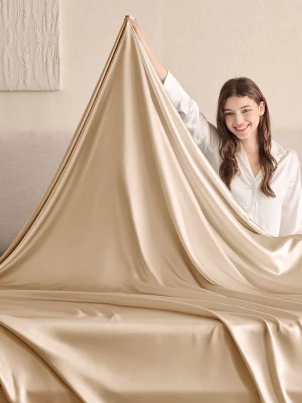 19 Momme Silk Flat Sheet - Image 3