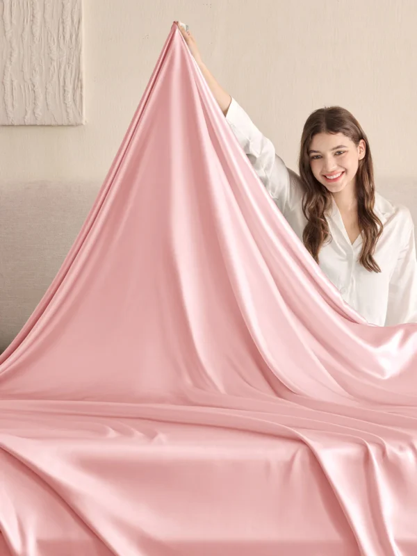 19 Momme Silk Flat Sheet - Image 4