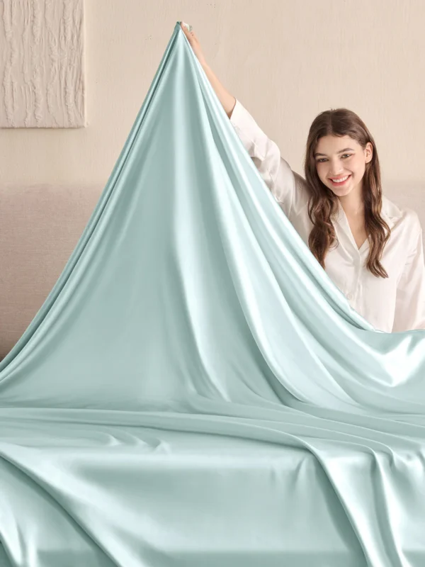 19 Momme Silk Flat Sheet - Image 13