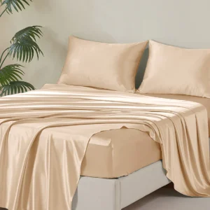 25 Momme Champagne Silk Sheet Set
