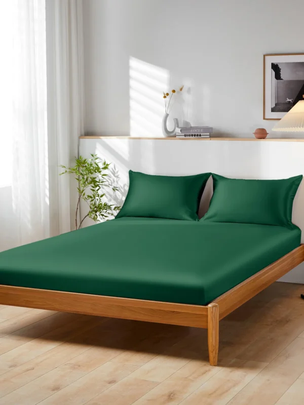 19 Momme Silk Fitted Sheet Set (3Pcs) - Image 9