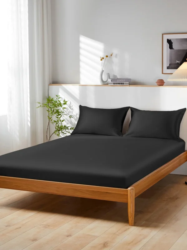 19 Momme Silk Fitted Sheet Set (3Pcs) - Image 8