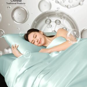 22 Momme Mulberry Silk Pillowcase with Hyaluronic Acid Finish