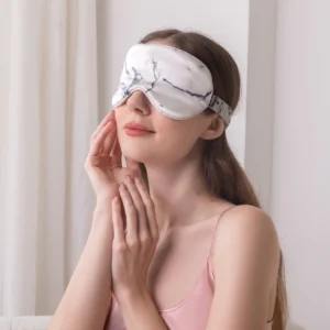 19 Momme Silk Marble Sleep Eye Mask