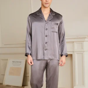 19 Momme Men's Silk Pajamas Set