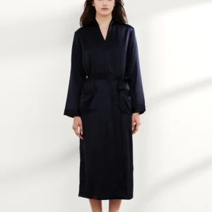 19 Momme Silk Long Robe
