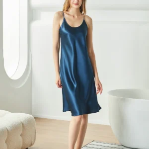 22 Momme Silk Long Nightgown With Luxury Gift Box
