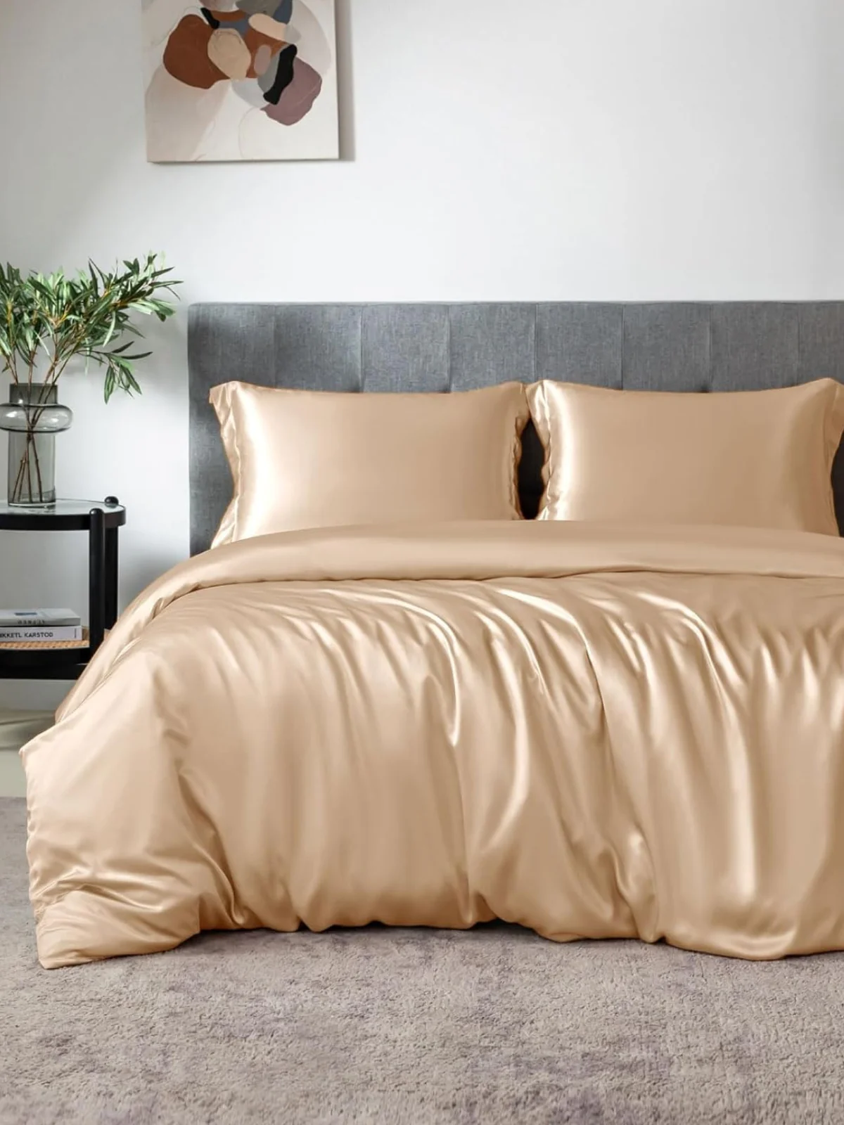 22 Momme Silk Duvet Cover Set (4 Pieces) - Image 10
