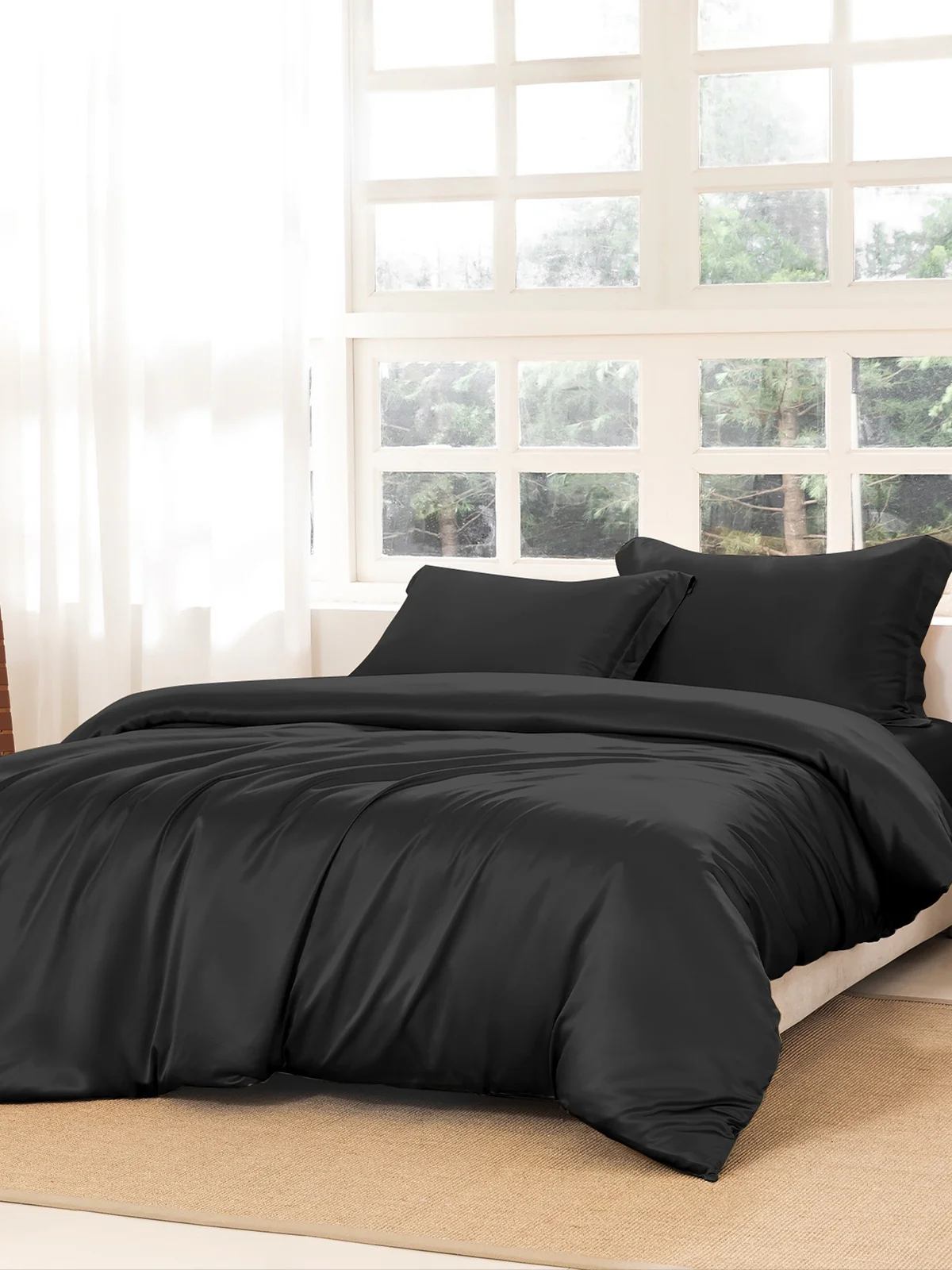 22 Momme Silk Duvet Cover Set (4 Pieces) - Image 8