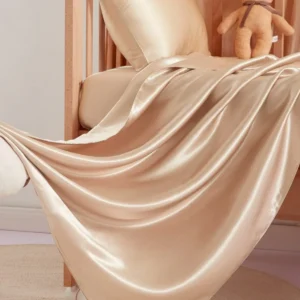 19 Momme Crib Silk Duvet Cover