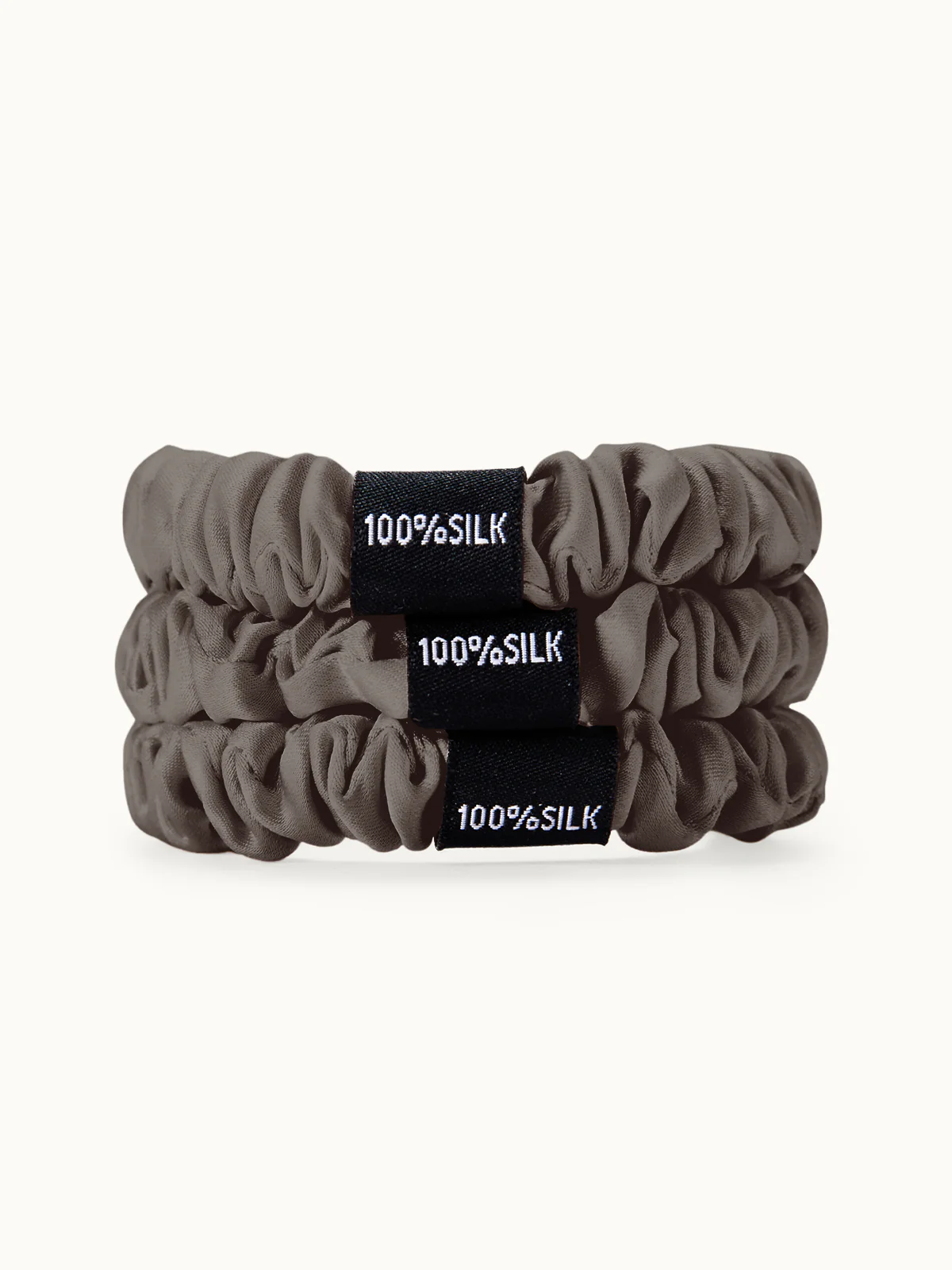 Skinny Silk Scrunchies Set (3 Pack) - Image 3