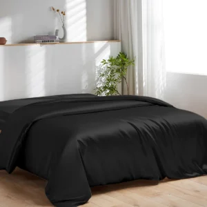 Washable 19 Momme Champagne Silk Duvet Cover